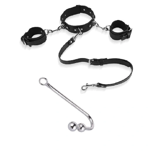Collar Cuffs Hook Elegant and 5334 with Beaded Anal 0823
